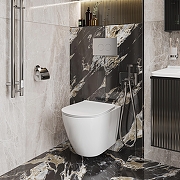 Унитаз STWORKI Готланд S13401WH подвесной цвет Белый с сиденьем Микролифт-4