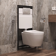 Унитаз STWORKI Ноттвиль SETK3104-2616-001-1-8000 подвесной цвет Белый с сиденьем Микролифт-12