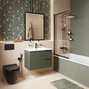 Унитаз STWORKI Ноттвиль SETK3104-2616-145-1-6000 подвесной цвет Черный матовый с сиденьем Микролифт-8