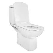 Унитаз компакт Creo Ceramique Tours TO1002N+TO1003N+TO1001N цвет Белый с бачком и сиденьем Микролифт-1