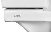 Унитаз компакт Creo Ceramique Tours TO1002N+TO1003N+TO1001N цвет Белый с бачком и сиденьем Микролифт-13