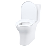 Унитаз компакт Iddis Zodiac X ZODRDSEi24 цвет Белый с бачком и сиденьем Микролифт-1