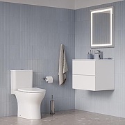 Унитаз компакт Iddis Zodiac X ZODRDSEi24 цвет Белый с бачком и сиденьем Микролифт-11