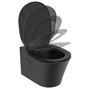 Унитаз Ideal Standard Connect Air E2288V3 подвесной цвет Silk Black / Черный шелк без сиденья-1