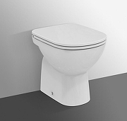 Унитаз Ideal Standard I.Life A T467201 приставной цвет Euro White / Евробелый без сиденья-5