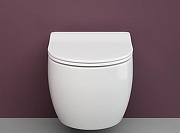 Унитаз с инсталляцией Ceramicanova Play CN3001_121001CH цвет Белый с сиденьем Микролифт и клавишей смыва цвет Хром глянцевый-2