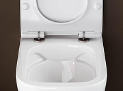 Унитаз с инсталляцией Ceramicanova New Day CN3005_121001MB цвет Белый с сиденьем Микролифт и клавишей смыва цвет Черный матовый-4