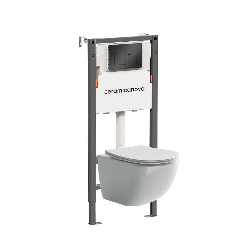 Комплект унитаза с инсталляцией Ceramicanova Forma CN3009_121002MB 