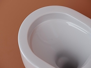 Унитаз с инсталляцией Ceramicanova Ulma CN4006_121001MB цвет Белый с сиденьем Микролифт и клавишей смыва цвет Черный матовый-5