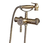 Гигиенический душ со смесителем Bronze de Luxe Windsor&Royal 10128 цвет Бронза