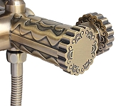 Гигиенический душ со смесителем Bronze de Luxe Windsor&Royal 10128 цвет Бронза-3