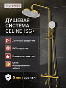 Душевая система Esbano DS Celine ESDSCELI-DSSG цвет Брашированное золото