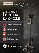 Душевая система Esbano DS Daisy ESDSDAIS-DSGM цвет Оружейная сталь