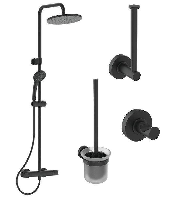 Душевая система Ideal Standard Ceratherm T25 BL7546S4 с термостатом 