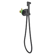 Гигиенический душ со смесителем Timo Saona 2337/03SM цвет Черный матовый