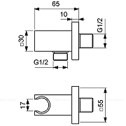 Душевая система Ideal Standard Ceratherm C100 A7572AA с термостатом цвет Хром-3