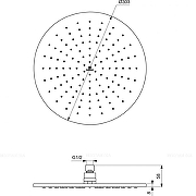 Душевая система Ideal Standard Ceratherm T100 A7573A5 с термостатом цвет Хром-5