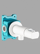 Гигиенический душ со смесителем ALMAes AGATA AL-877-06 цвет Белый-1