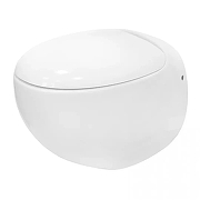 Унитаз Sanita Luxe Ringo WC.WH/Ringo/DM.Rim/WHT.G/S1 подвесной цвет Белый с сиденьем Микролифт