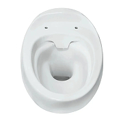 Унитаз Sanita Luxe Ringo WC.WH/Ringo/DM.Rim/WHT.G/S1 подвесной цвет Белый с сиденьем Микролифт-2