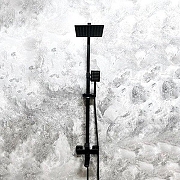 Душевая система Haiba HB23803-7 цвет Черный матовый-2