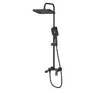 Душевая система Haiba HB24575-7 цвет Черный матовый