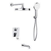 Душевая система Haiba HB80553 цвет Хром