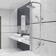 Душевая система G-Lauf NUD16-A045 цвет Хром-4