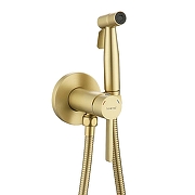 Гигиенический душ со смесителем Splenka S221.52.03 цвет Золото матовое-1