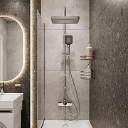 Душевая система STWORKI Берген S21180CR цвет Хром-5