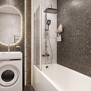 Душевая система STWORKI Берген S21180CR цвет Хром-6