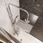 Душевая система STWORKI Берген S21180CR цвет Хром-7