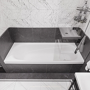 Акриловая ванна DIWO Кострома 180х70 цвет Белый-8