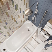 Акриловая ванна DIWO Анапа 170х70 Щ0000055220 цвет Белый-3