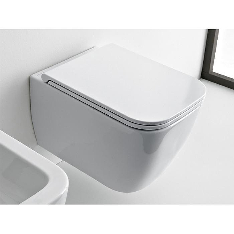 Унитаз Scarabeo Teorema 2.0 5126/TW41+BIOKER подвесной 