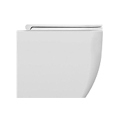 Унитаз Scarabeo Teorema 2.0 5138/CL приставной цвет Белый без бачка и сиденья-1