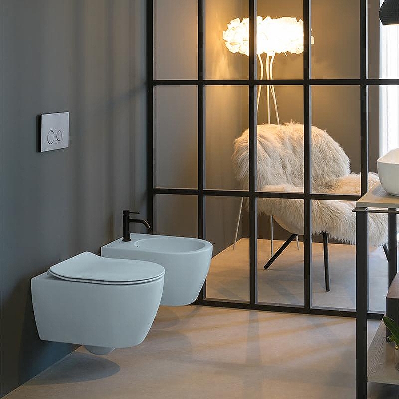 Унитаз Scarabeo Glam 5203/TW38 подвесной 