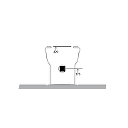 Унитаз компакт Scarabeo Castellana 5308 цвет Белый без бачка и сиденья-2