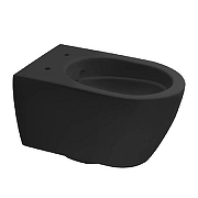 Унитаз Scarabeo Moon 5520/CL49BK подвесной цвет Ардезия мат (ardesia matt) без сиденья-2