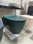 Унитаз Scarabeo Moon 5520/CL55 подвесной цвет Мускус матовый (musk matt) без сиденья-1