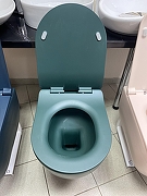 Унитаз Scarabeo Moon 5520/CL55 подвесной цвет Мускус матовый (musk matt) без сиденья-2