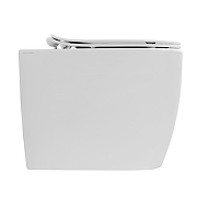 Унитаз Scarabeo Moon 5522/CL приставной цвет Белый без бачка и сиденья-2