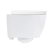 Унитаз Scarabeo Moon 5524/CL подвесной цвет Белый без сиденья-1