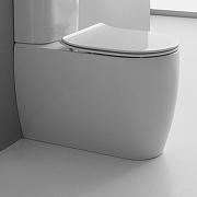 Унитаз компакт Scarabeo Moon 5526/CL цвет Белый без бачка и сиденья-1