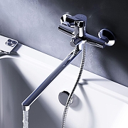 Смеситель для ванны AM.PM X-Joy F85A90200 универсальный цвет Хром-2