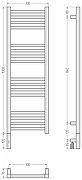 Электрический полотенцесушитель Сунержа Модус 3.1 100x30 00-5900-1030 Без покрытия-3
