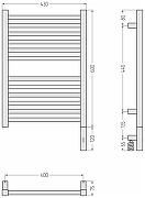 Электрический полотенцесушитель Сунержа Модус 3.1 60x40 00-5901-6040 Без покрытия-3
