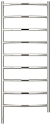 Электрический полотенцесушитель Сунержа Галант 3.1 120x50 00-6000-1250 Без покрытия-1