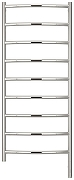 Электрический полотенцесушитель Сунержа Галант 3.1 120x50 00-6001-1250 Без покрытия-1