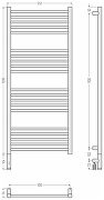 Электрический полотенцесушитель Сунержа Богема 3.1 прямая 120x50 00-6004-1250 Без покрытия-3